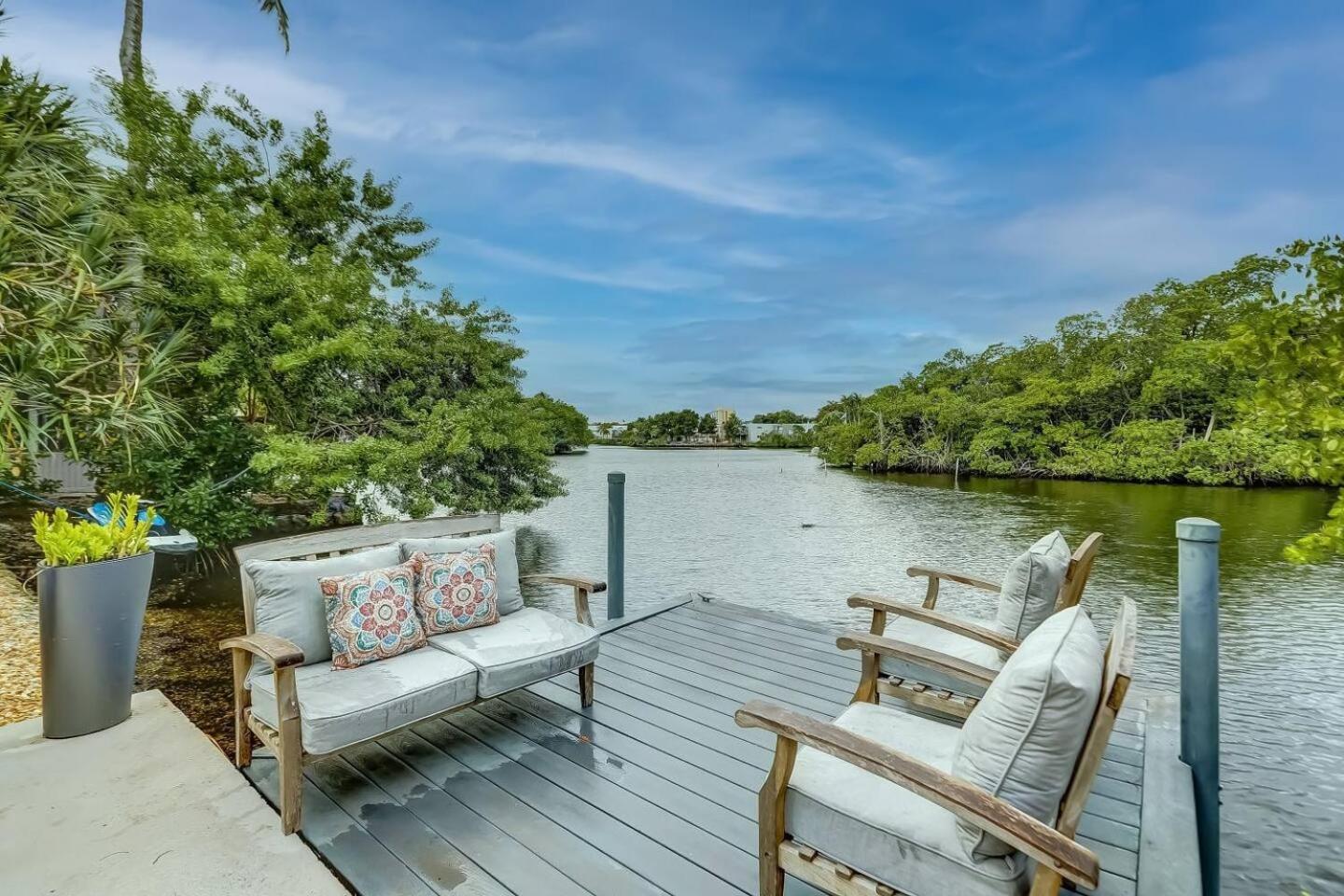 Апартаменты Waterfront Deck Pool Kayak Форт-Лодердейл Экстерьер фото