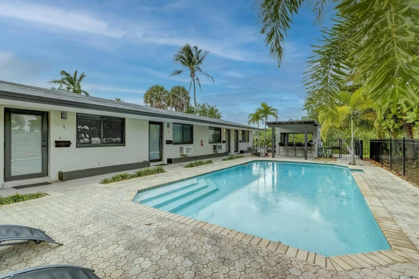 Апартаменты Waterfront Deck Pool Kayak Форт-Лодердейл Экстерьер фото