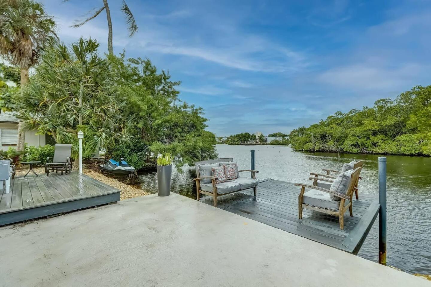 Апартаменты Waterfront Deck Pool Kayak Форт-Лодердейл Экстерьер фото